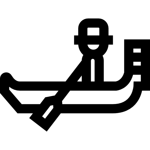 gondola Basic Straight Lineal icona