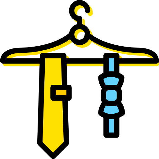 cravatta Basic Miscellany Yellow icona