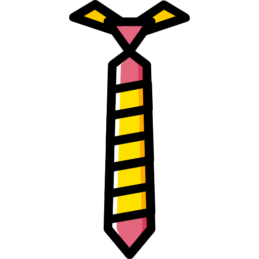 krawat Basic Miscellany Yellow ikona