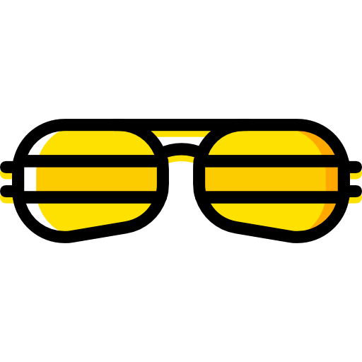 occhiali da sole Basic Miscellany Yellow icona