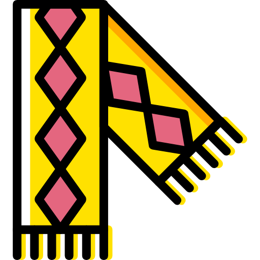 sciarpa Basic Miscellany Yellow icona