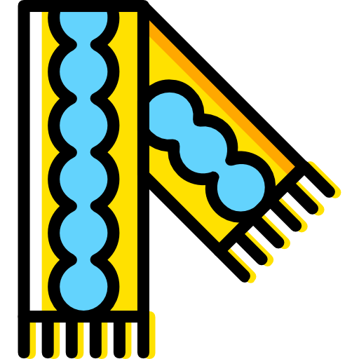 sciarpa Basic Miscellany Yellow icona