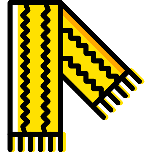 sjaal Basic Miscellany Yellow icoon
