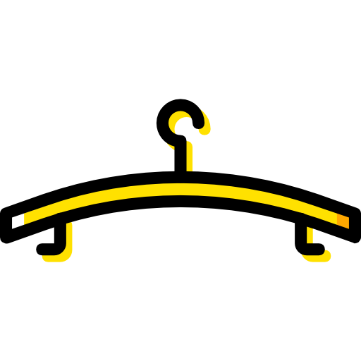 ハンガー Basic Miscellany Yellow icon