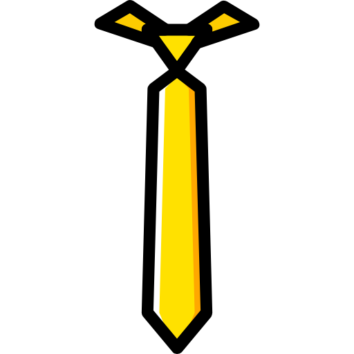 cravatta Basic Miscellany Yellow icona