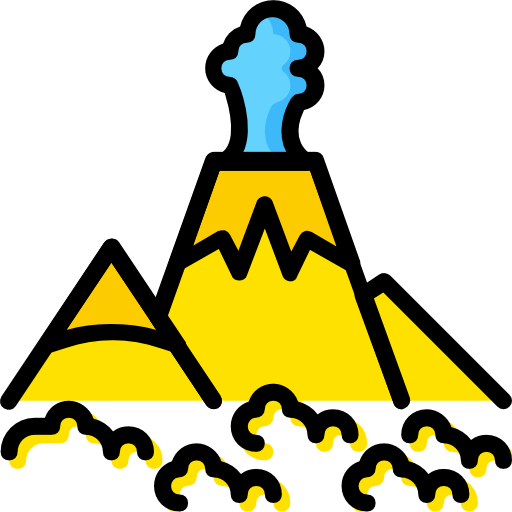 火山 Basic Miscellany Yellow icon