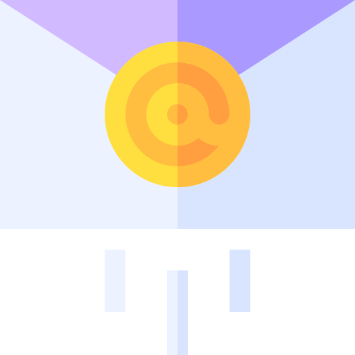 mailing Basic Straight Flat icona