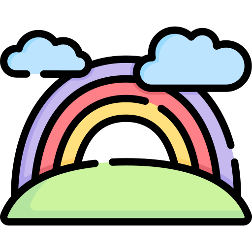 regenbogen Special Lineal color icon