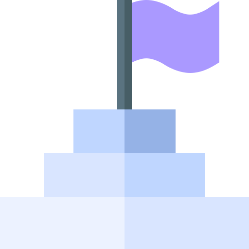 Goal Basic Straight Flat icon