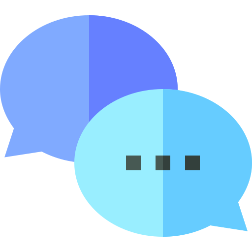 Communication Basic Straight Flat icon