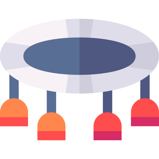 트램펄린 Basic Straight Flat icon