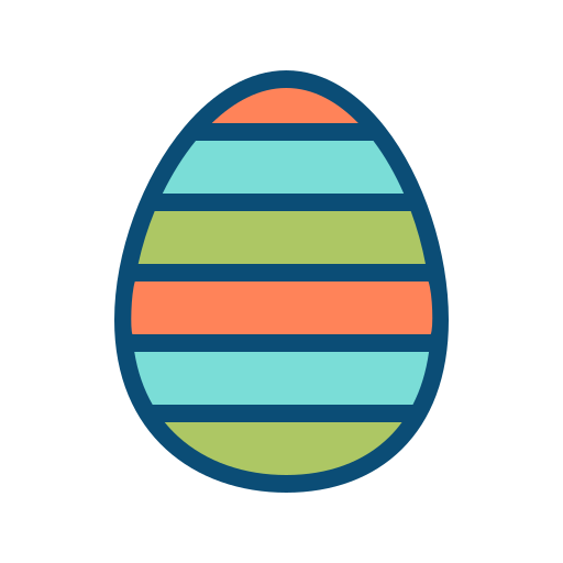 huevo Generic Outline Color icono