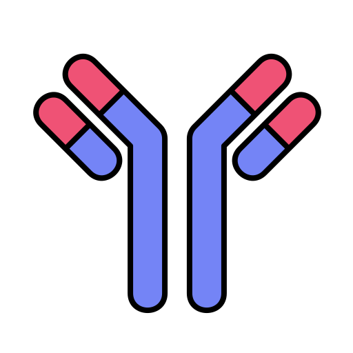抗体 Generic Outline Color icon