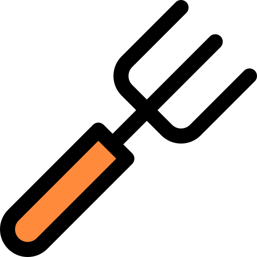 レーキ Generic Outline Color icon