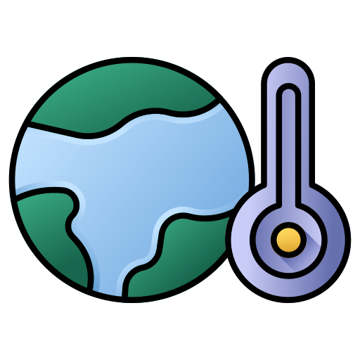 Global warming Generic Outline Color icon