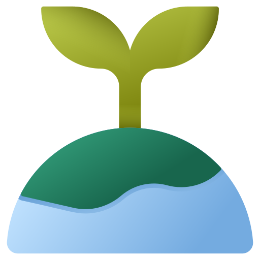 plante Generic Flat Gradient Icône