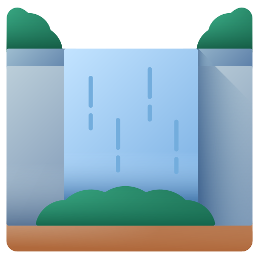 cascada Generic Flat Gradient icono