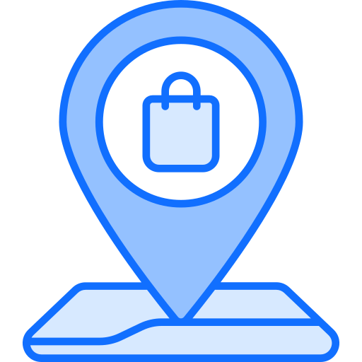 pin de ubicación Generic Blue icono