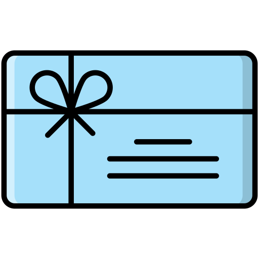 Gift voucher Generic Outline Color icon