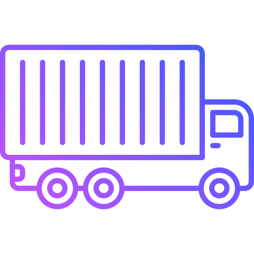 Cargo truck Generic Gradient icon