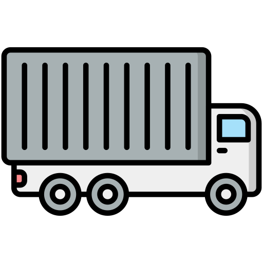 貨物トラック Generic Outline Color icon