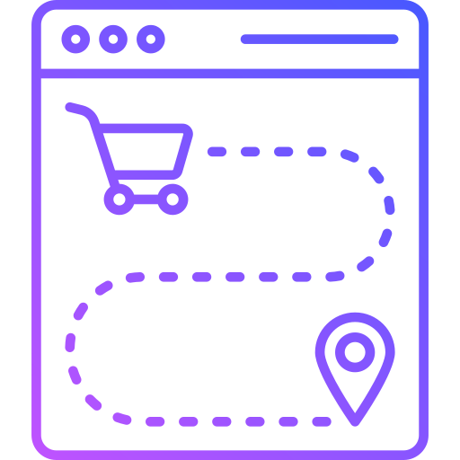 Order tracking Generic Gradient icon