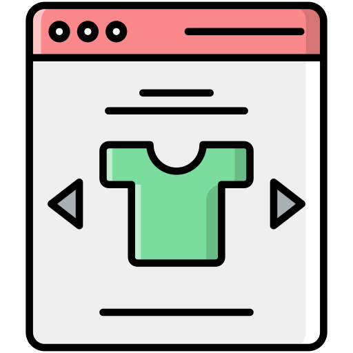 Online purchase Generic Outline Color icon