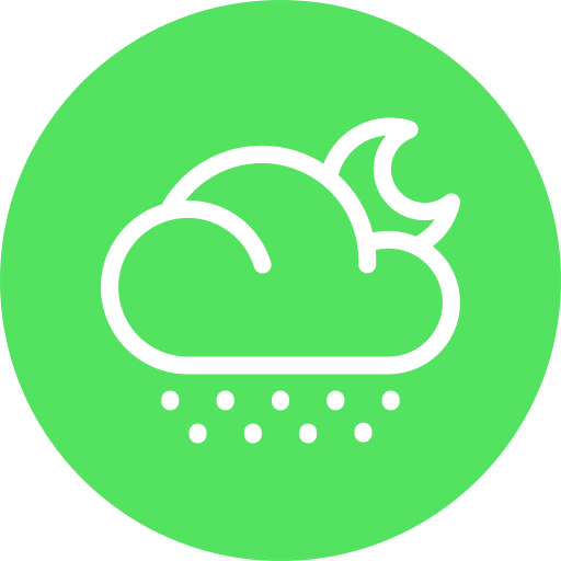 雪が降る Generic Flat icon