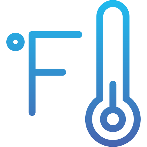 Fahrenheit Generic Gradient icon