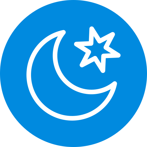 księżyc Generic Flat ikona