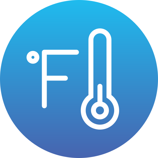 Fahrenheit Generic Flat Gradient icon