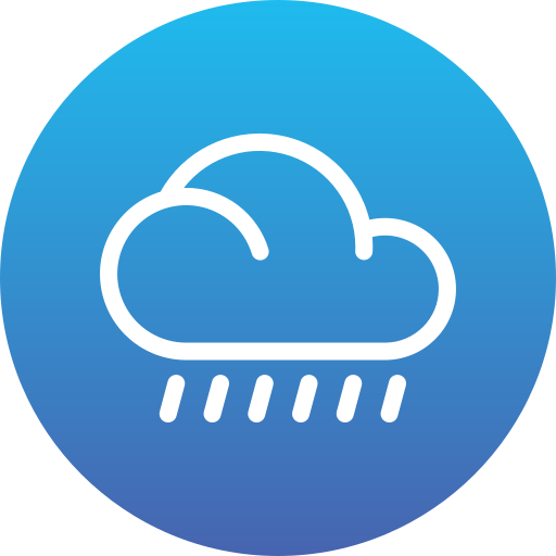 lluvia Generic Flat Gradient icono