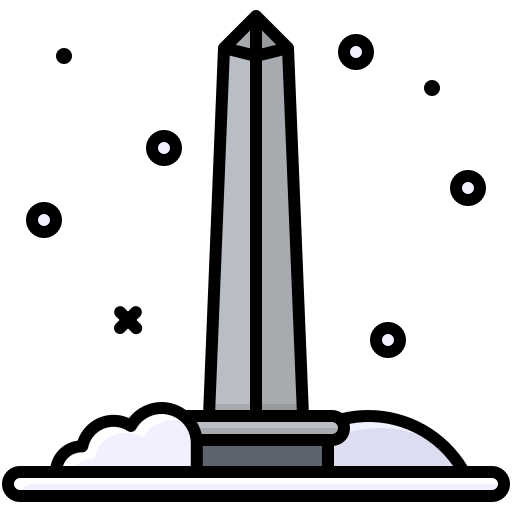 obelisk Generic Outline Color ikona