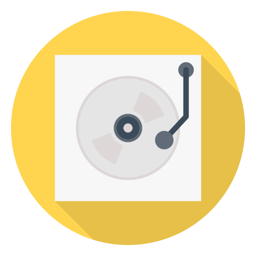 비닐 디스크 Generic Circular icon