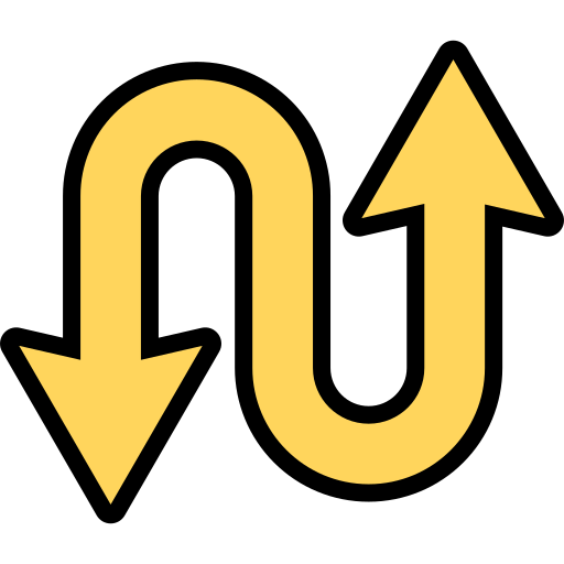 zigzag Generic Outline Color icono