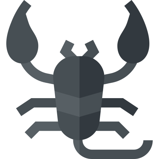 scorpion Basic Straight Flat Icône