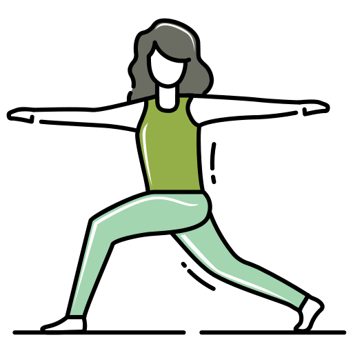 Yoga pose Generic Outline Color icon