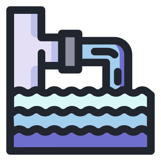la contaminación del agua Generic Outline Color icono