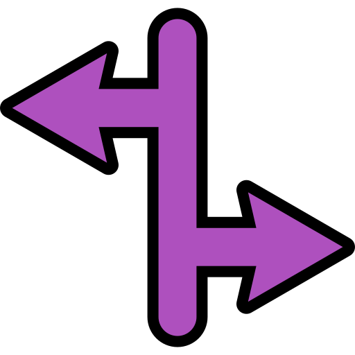 kreuzung Generic Outline Color icon