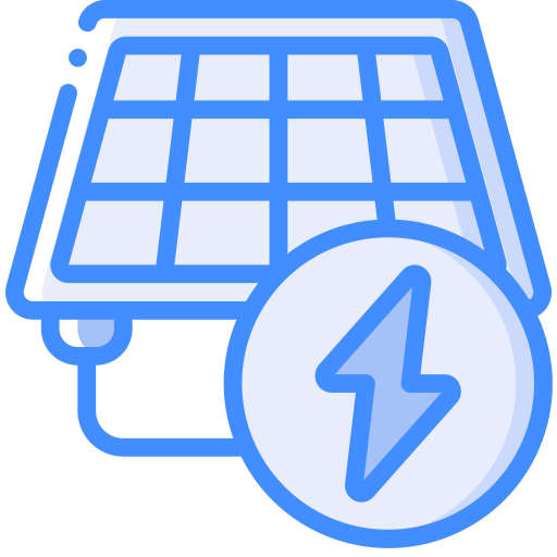 エネルギー Basic Miscellany Blue icon