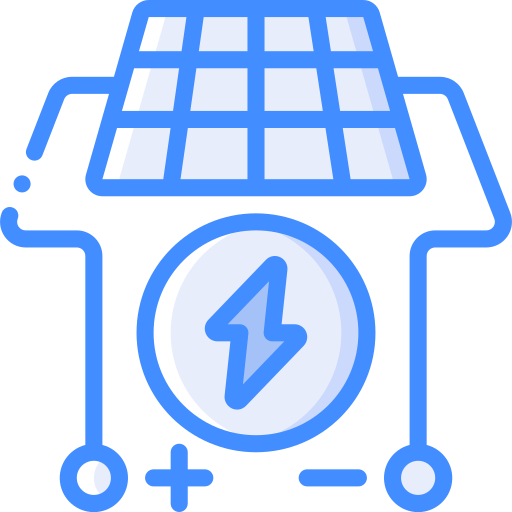 Circuit Basic Miscellany Blue icon