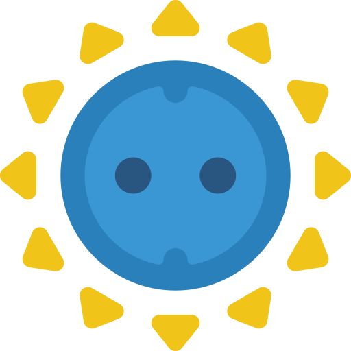 태양 Basic Miscellany Flat icon