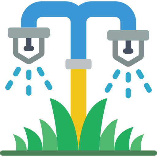 Sprinklers Basic Miscellany Flat icon