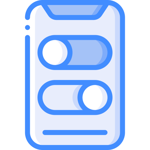 스마트 폰 Basic Miscellany Blue icon