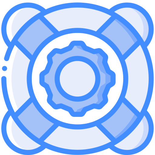 rettungsring Basic Miscellany Blue icon