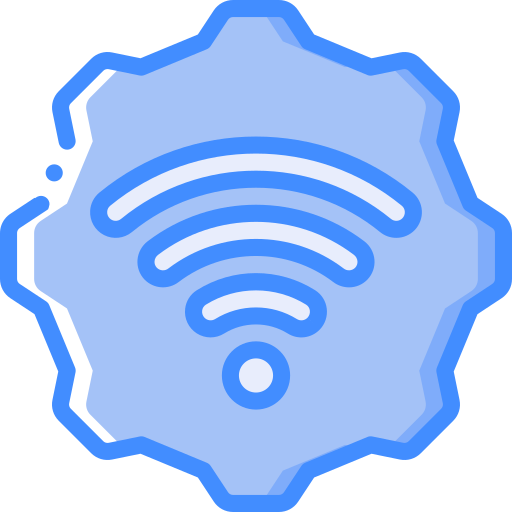 와이파이 Basic Miscellany Blue icon