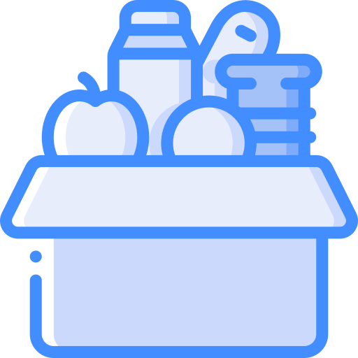 Supplies Basic Miscellany Blue icon