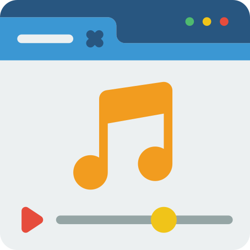 musikspieler Basic Miscellany Flat icon