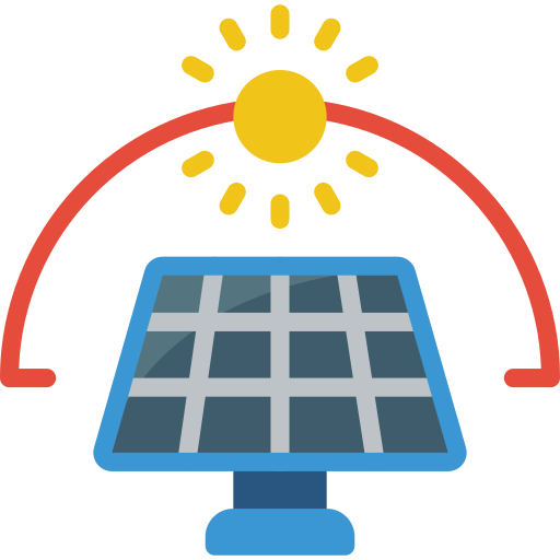 pannelli solari Basic Miscellany Flat icona