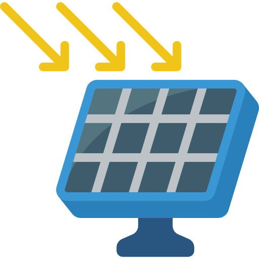 solarplatten Basic Miscellany Flat icon